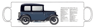 Austin Seven Saloon De Luxe 1933-34 Mug 2